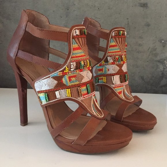 BCBG Gladiator/Boho Sandals - Picture 2 of 10